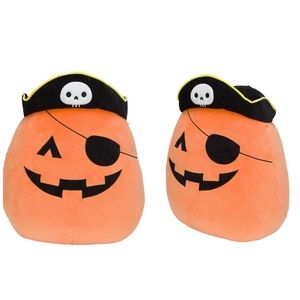 Squishmallow Large 20 inch Paxton Jack-O-Lantern Pirate Pumpkin